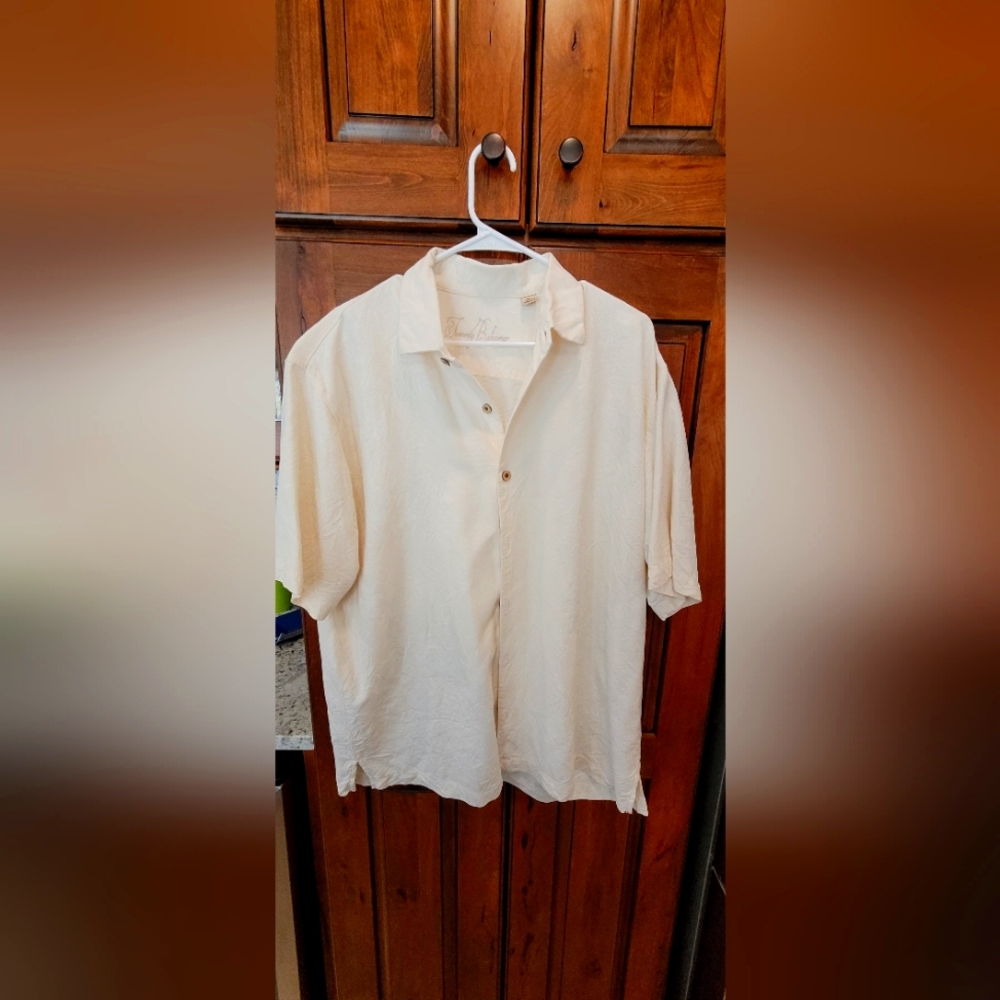 Tommy Bahama Silk Men's Button-down Short Sleeve